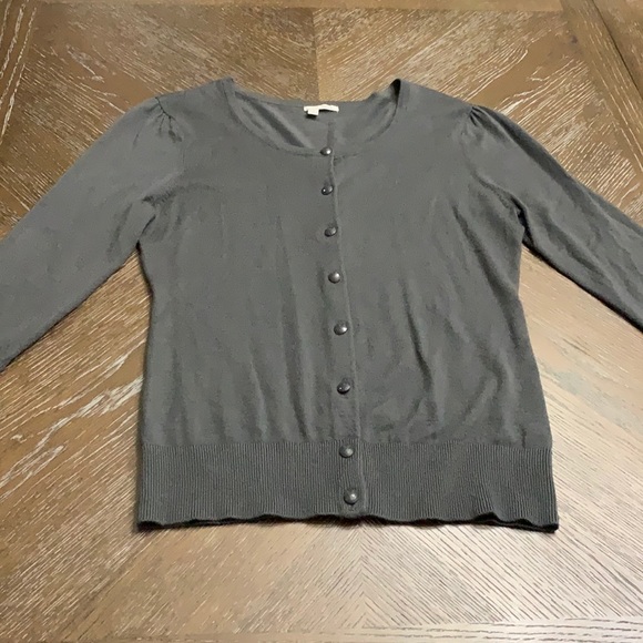 Halogen gray cardigan sweater - Picture 12 of 17